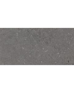 Luxury stone-look vinyl tile - Haumea Coal Limestone Rectangle in coal from Haumea