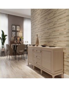 Field Daintree sophisticated grey premium porcelain tile on bathroom shower wall, 24x47
