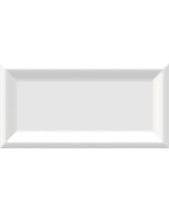 ceramic wall tile -260-Colm-Matte-76 x 150 mm ( 3" X 6" ) bright white premium tile on bathroom shower wall, 3x6