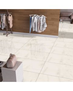 Real Onix beautiful pearl premium tile on bathroom shower wall, 24x47