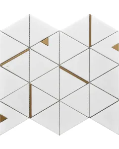 Intra 10x12" Polished White Wall TILE from OTILE