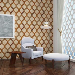 Brown laminate marble tile Honeycomb-brown