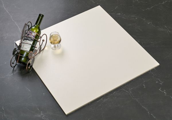 Durable 24x24 Walkon Element White Nature Marble-Look Porcelain Tile, Perfect for High-Traffic Areas.